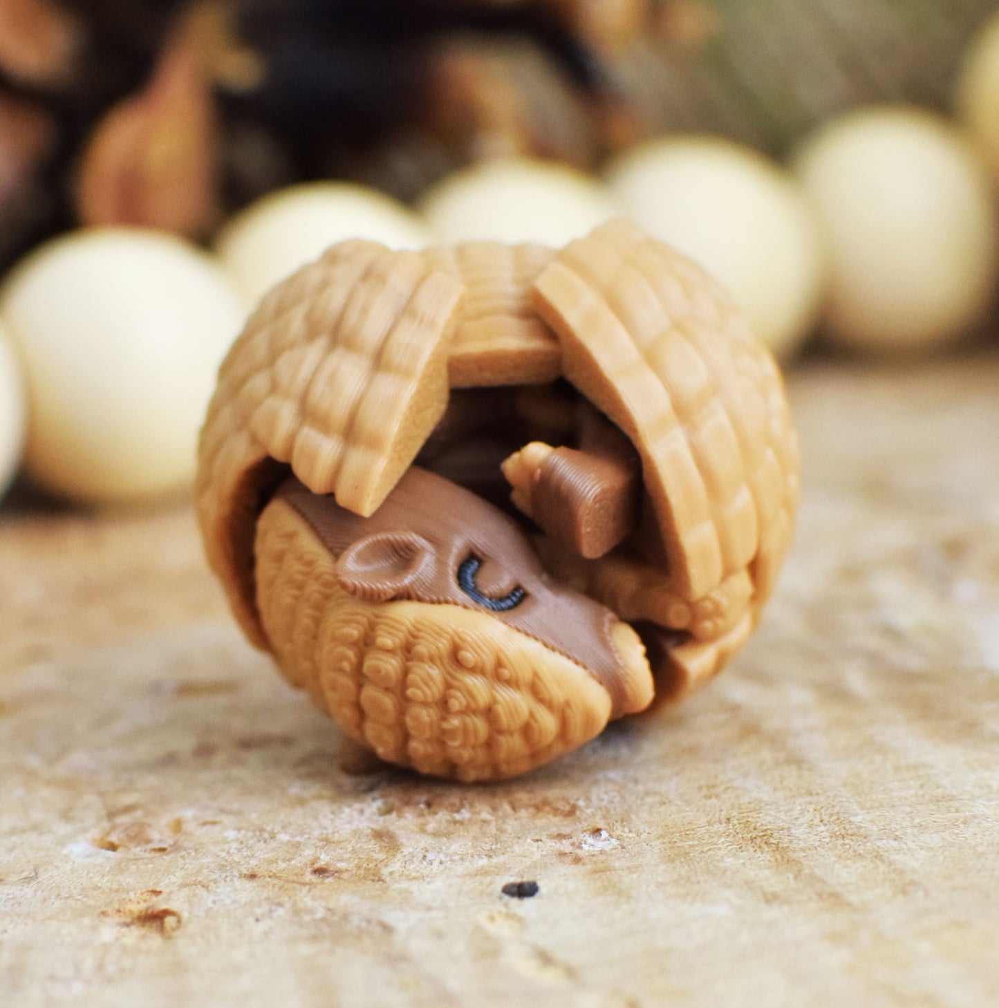 3D Printed Armadillo