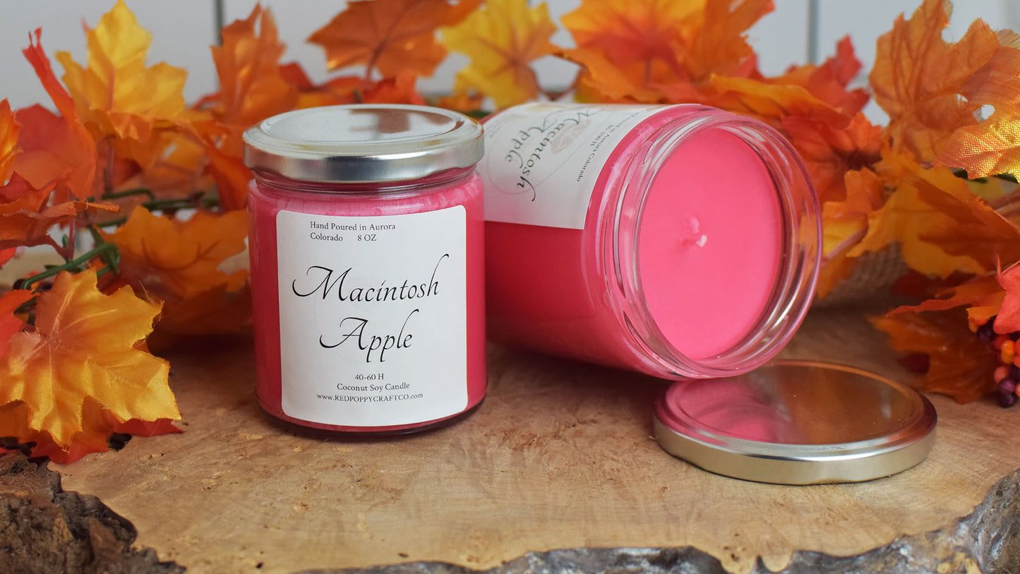 Macintosh Apple Candle