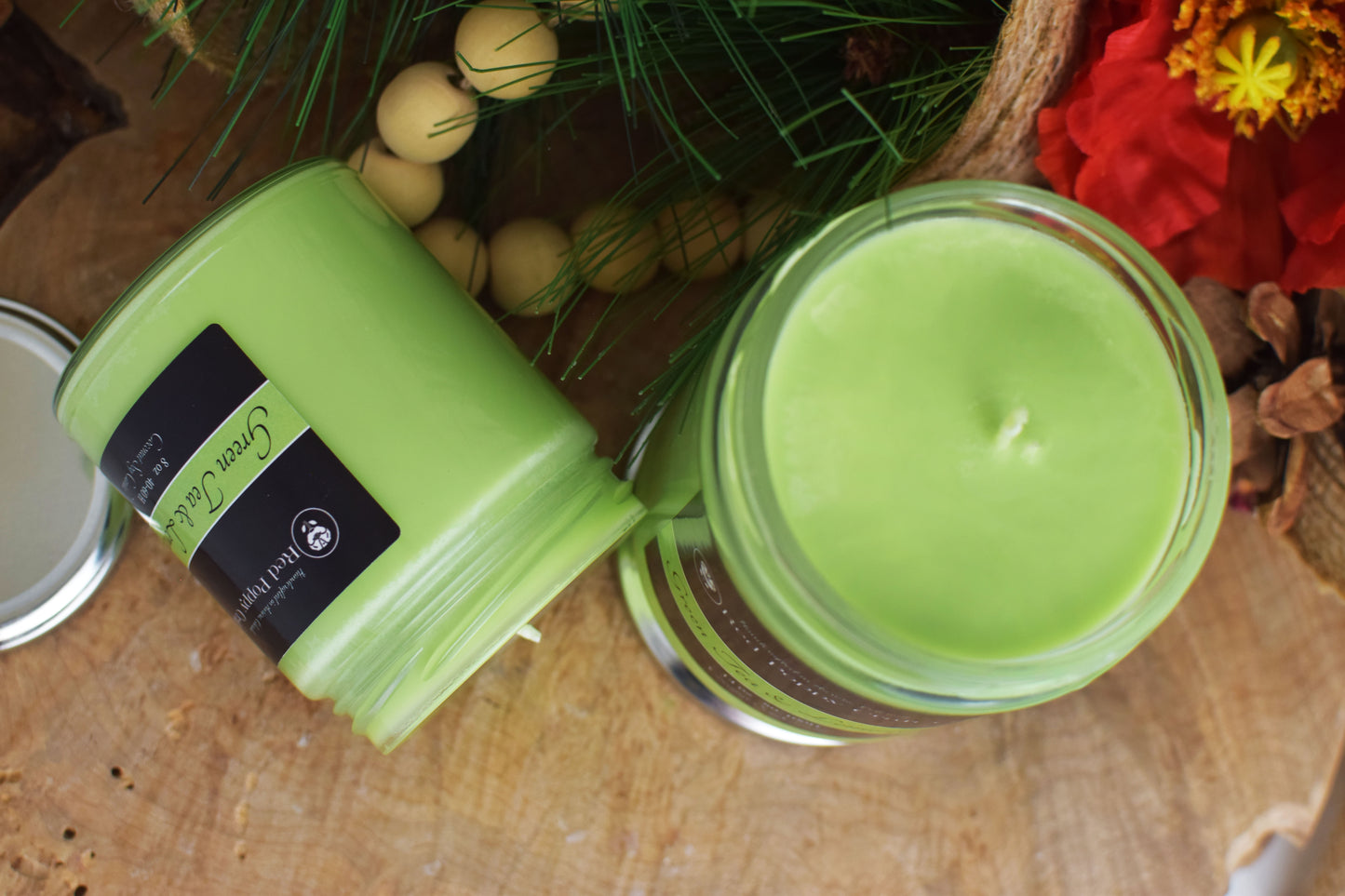Green tea and Lemongrass Candle