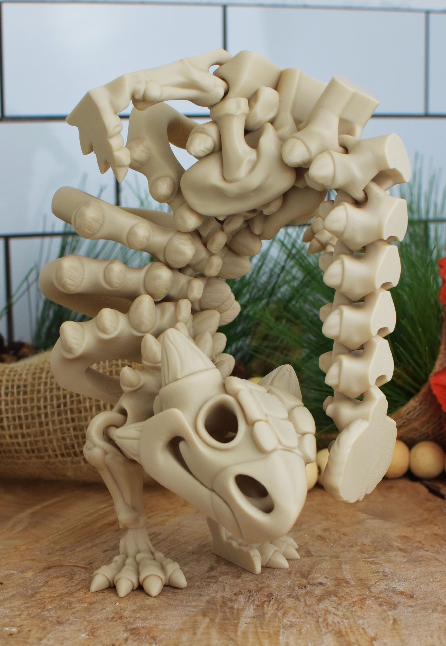 3D Printed Ankylosaur Skeleton