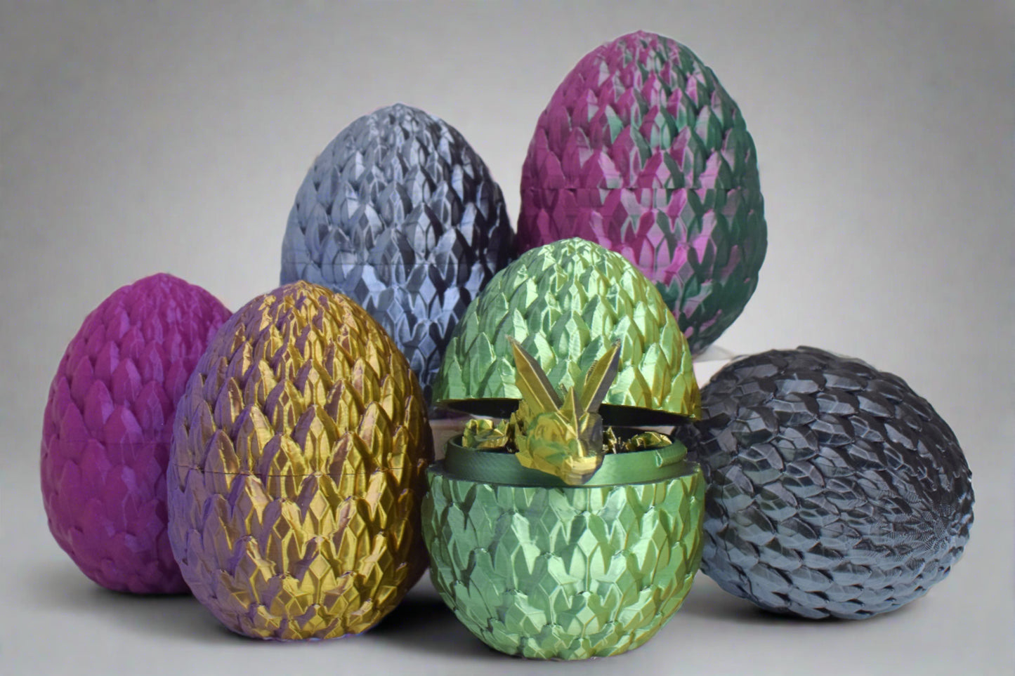 3D Printed Mystery Dragon Egg