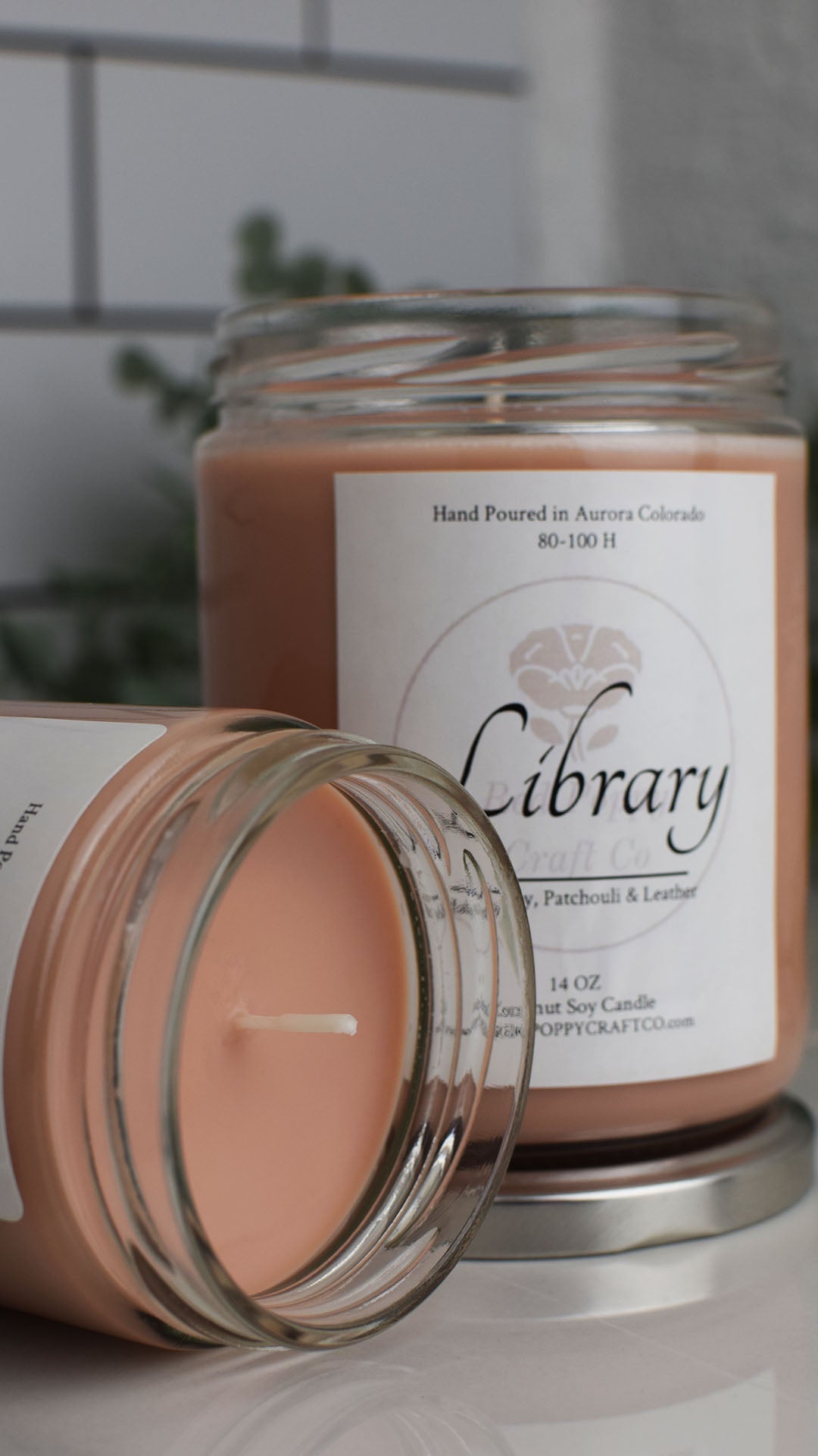 Library Candle