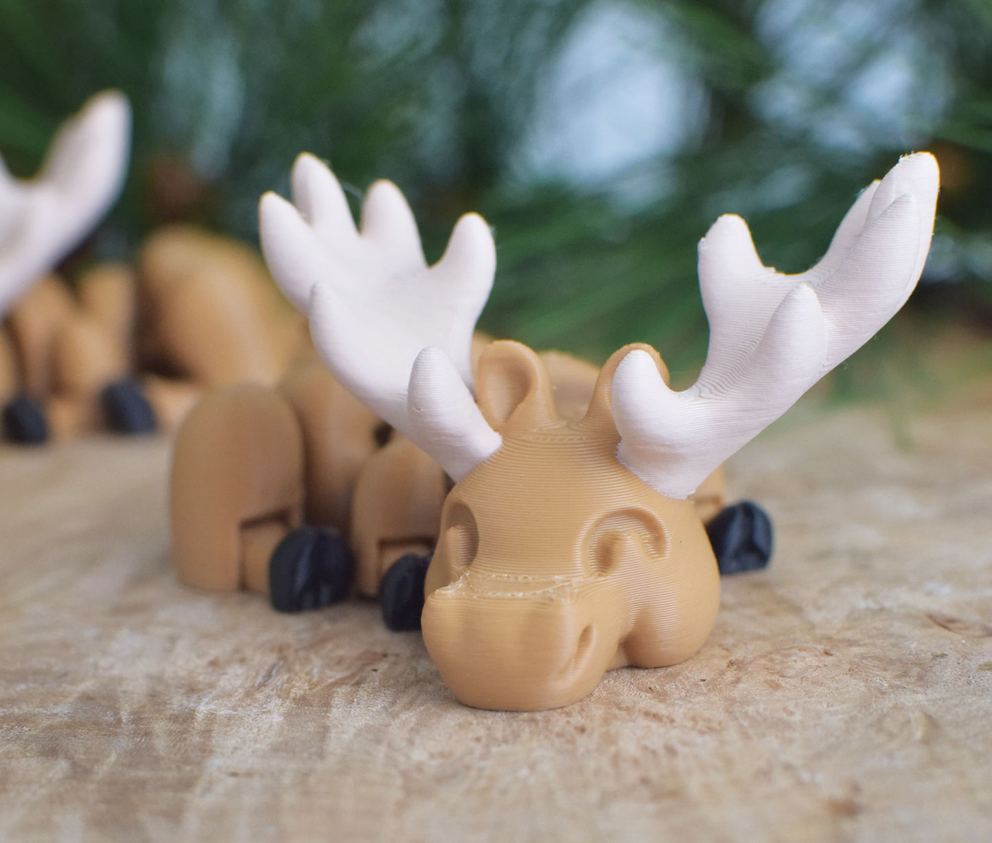 3D Printed Lazy Moose