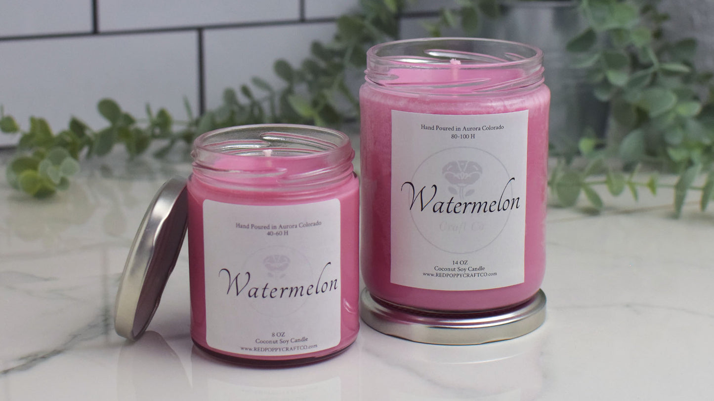 Watermelon Candle