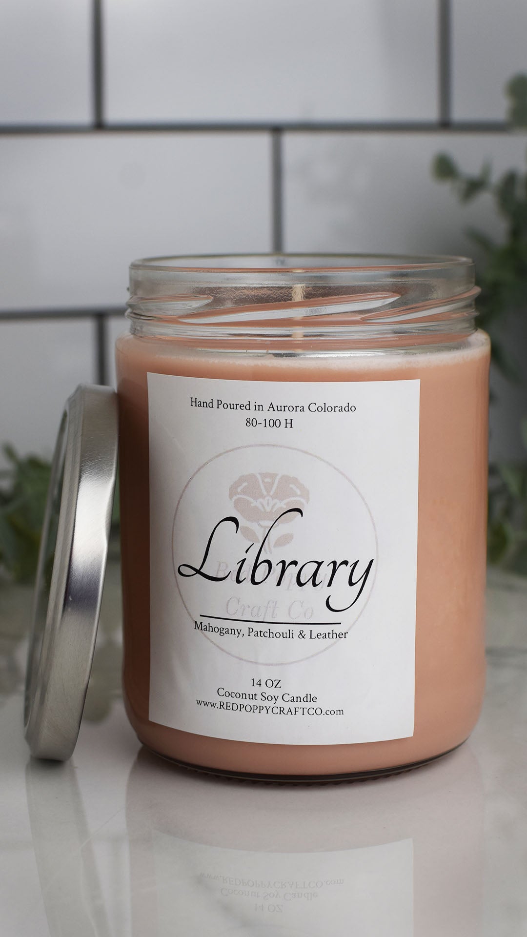 Library Candle