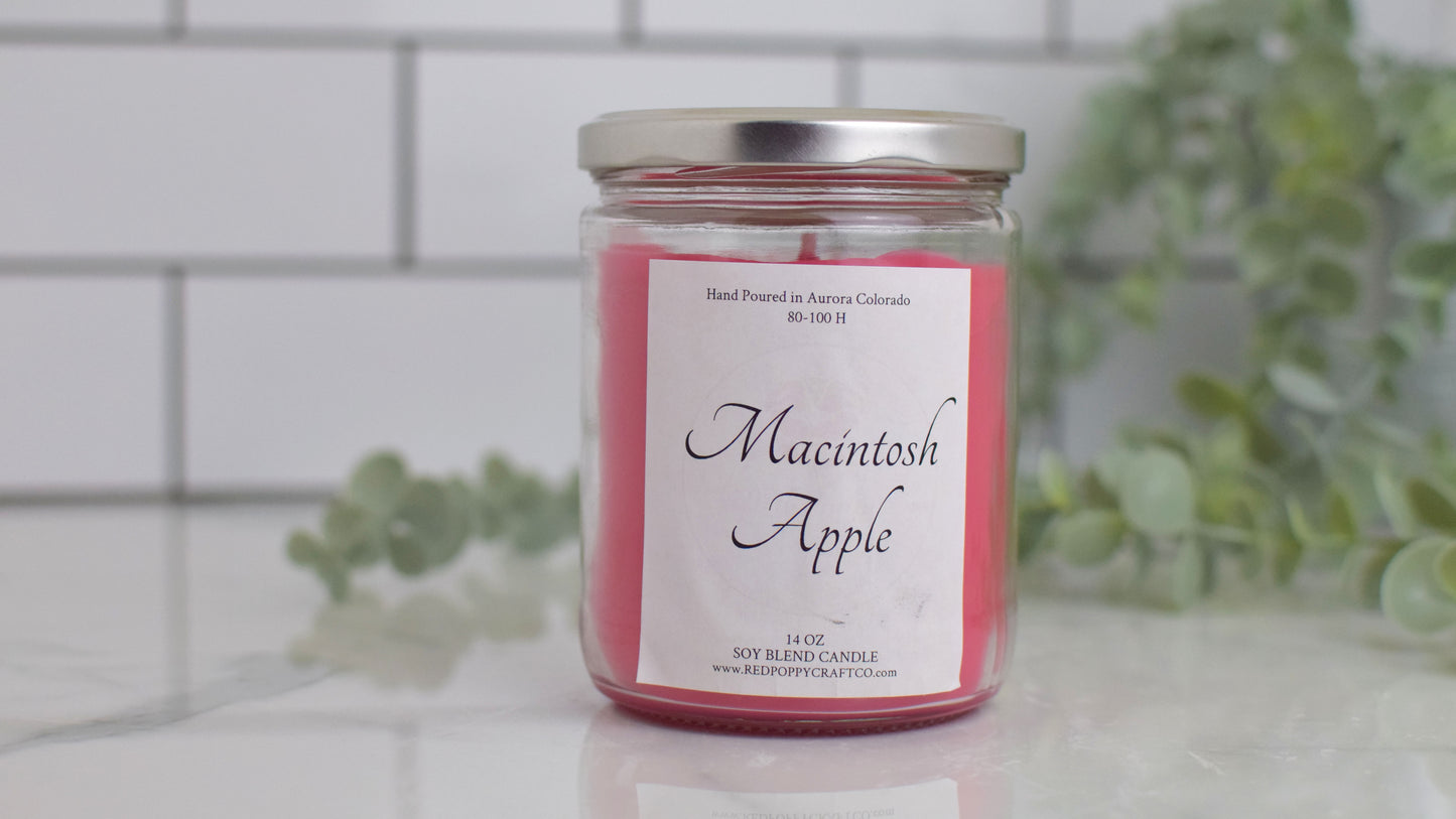 Macintosh Apple Candle