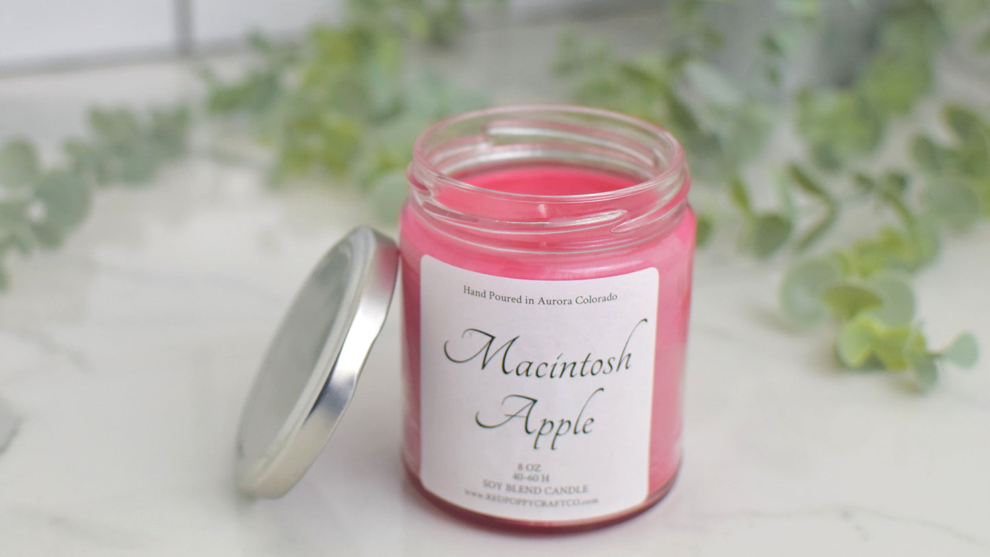 Macintosh Apple Candle