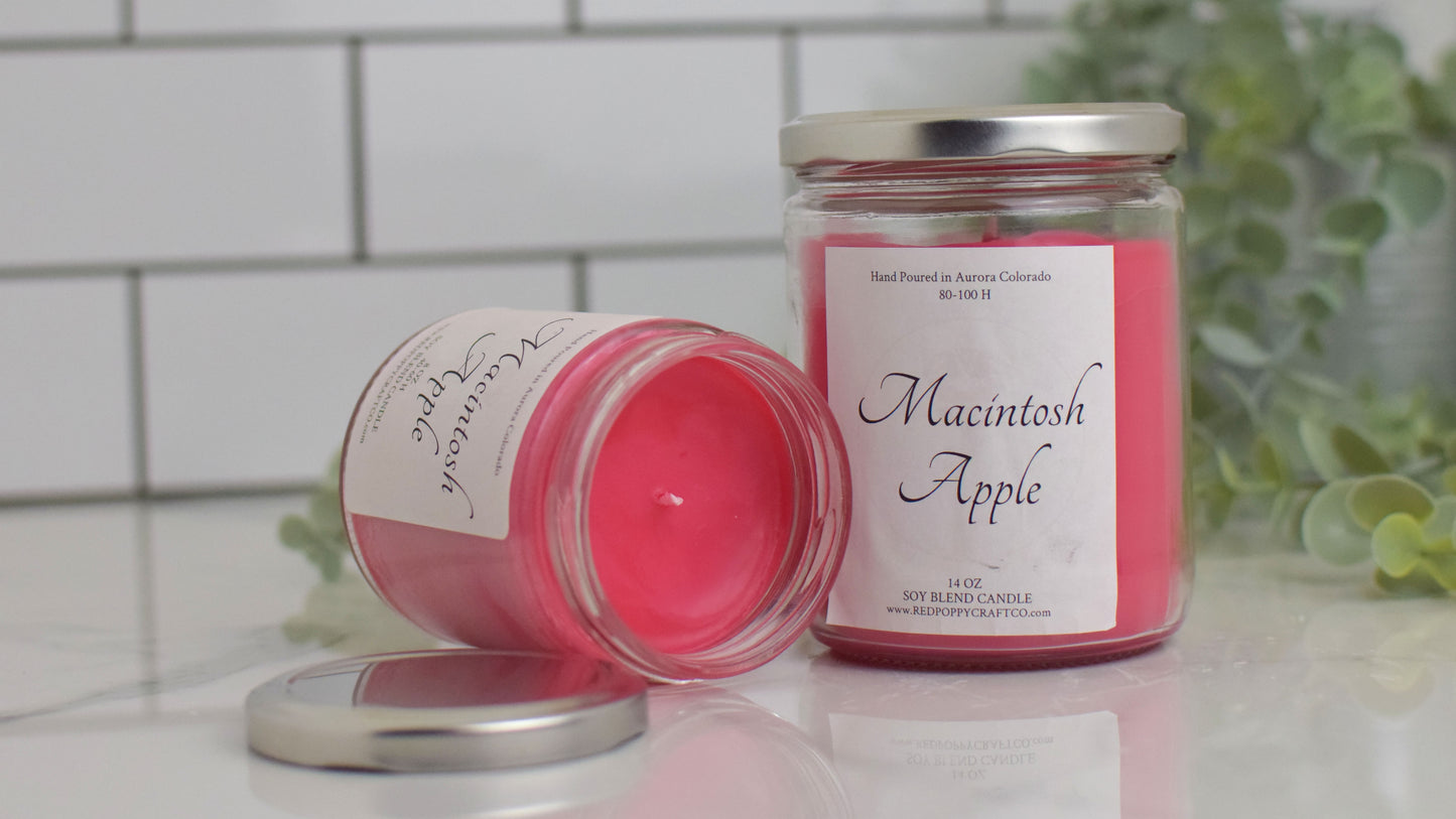 Macintosh Apple Candle