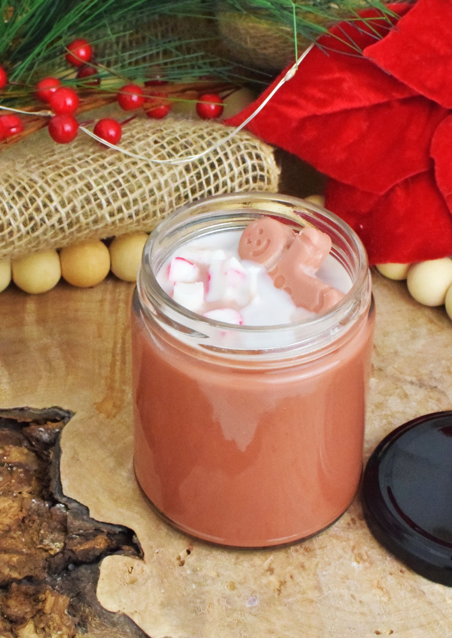 Hot Chocolate Hand Poured Candle