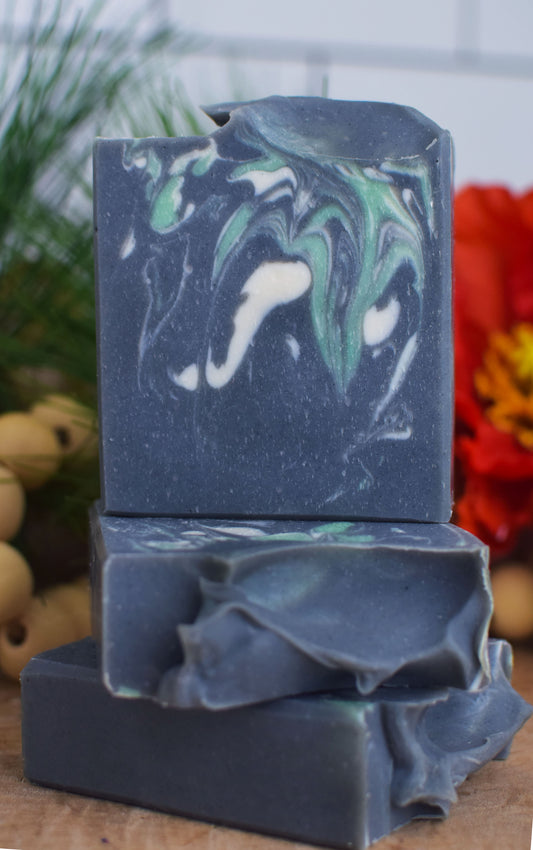 Black Coral and Moss Soap