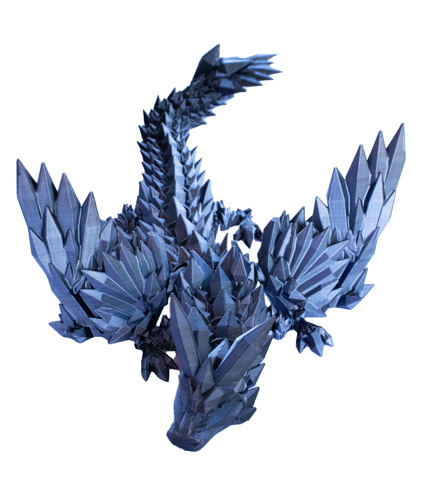 Crystal Dragon With Wings