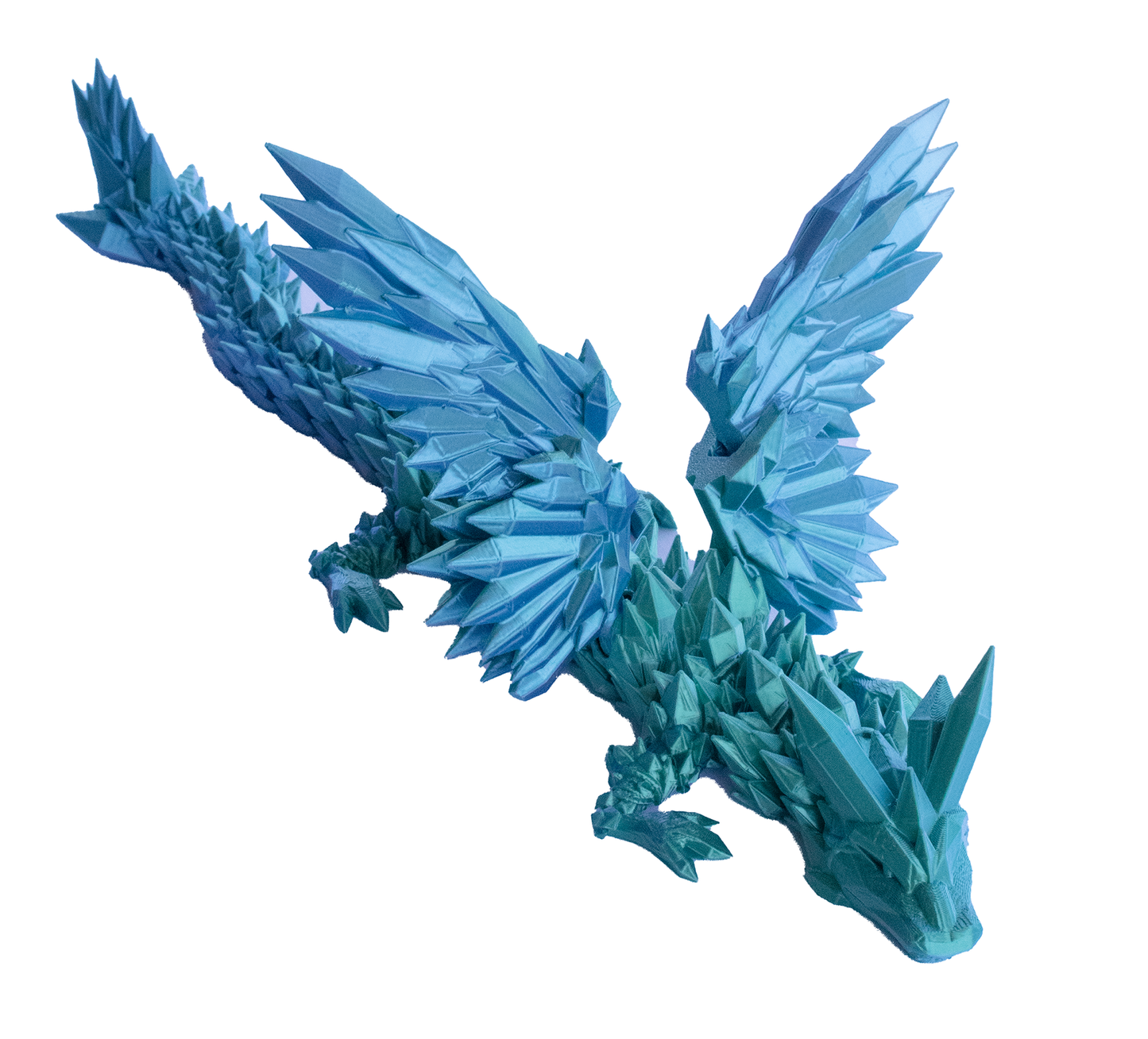 Crystal Dragon With Wings