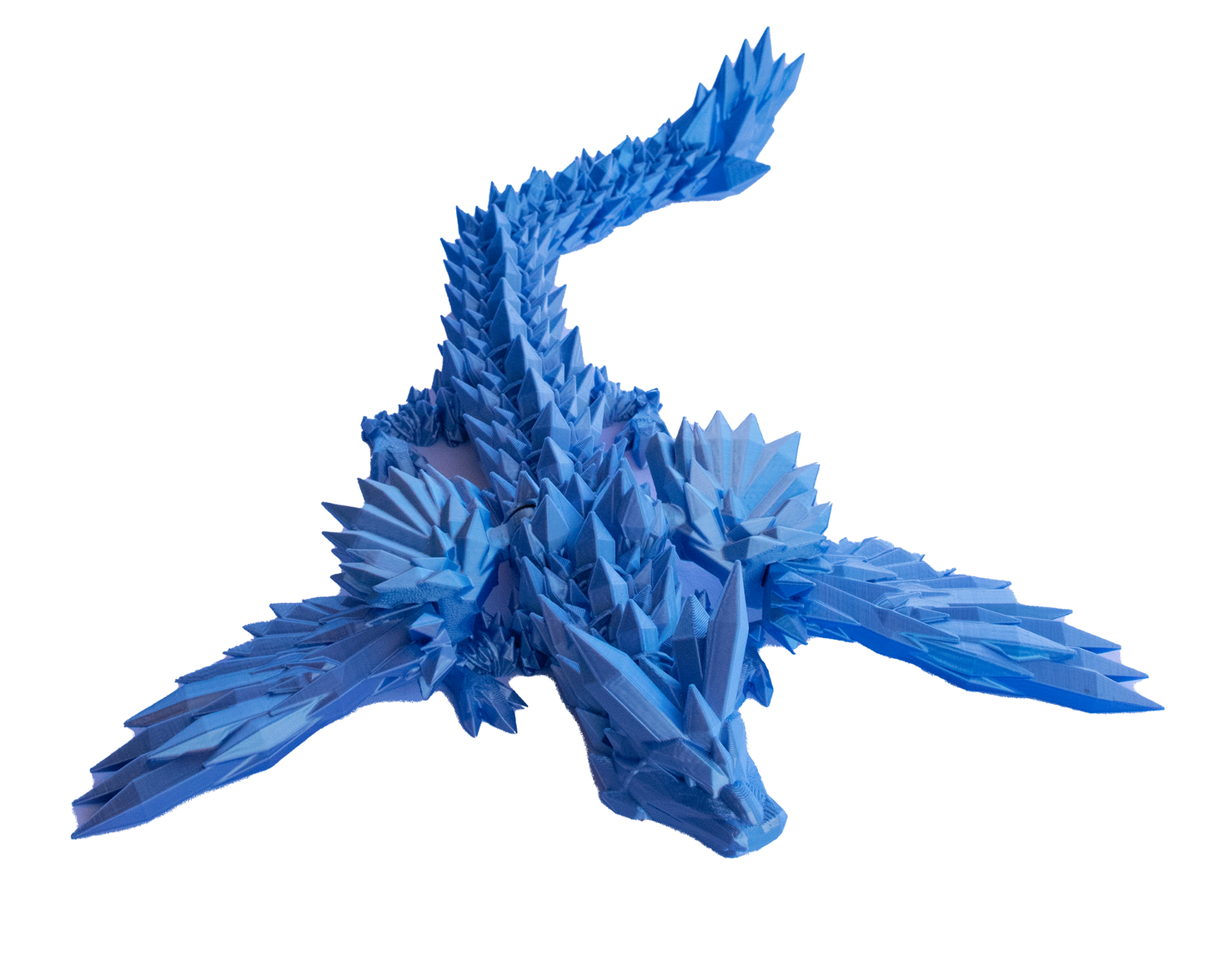 Crystal Dragon With Wings