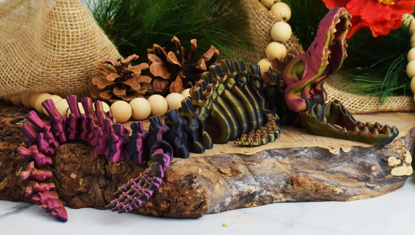 3D Printed Dinosaur Skeleton Mosasaurus