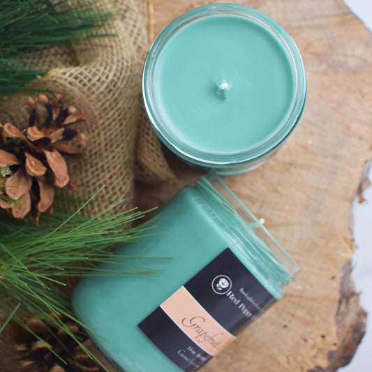 Grapefruit Pine Hand Poured Candle 