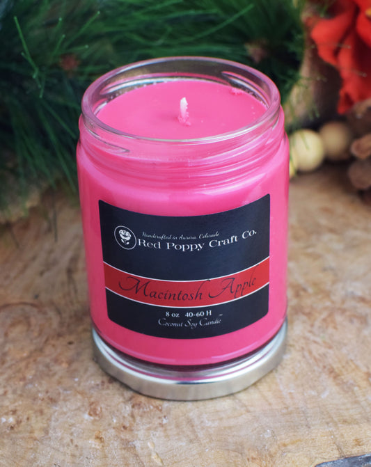 Macintosh Apple Candle