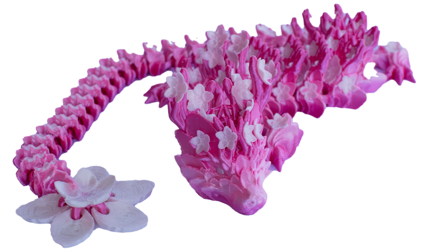 3D Printed Cherry Blossom Dragon