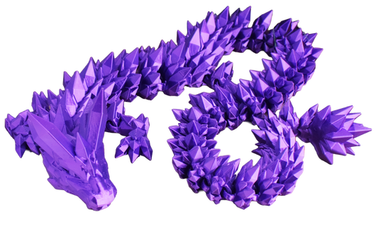 3D Printed Crystal Dragon