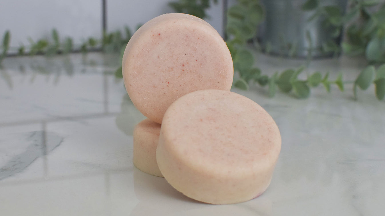 Pink Himalayan Salt Scrub Bar Red Poppy Craft Co