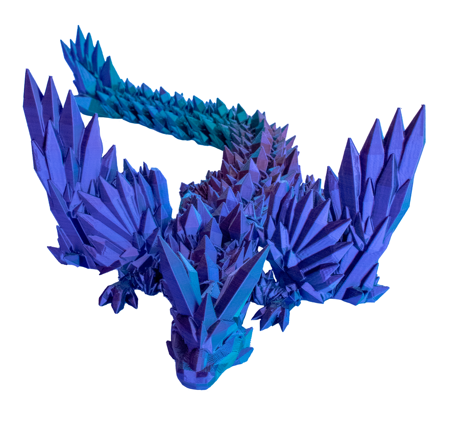 Crystal Dragon With Wings