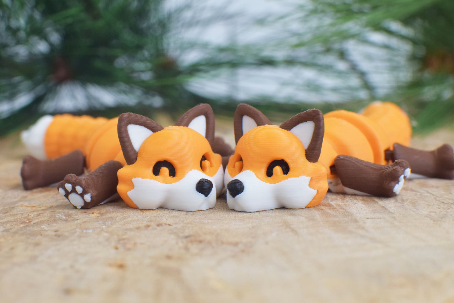 3-D Printed Fox