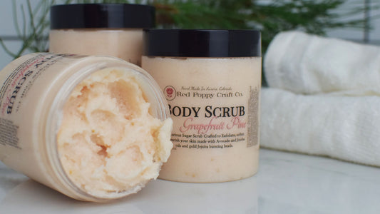 Grapefruit and Pine Body Scrub