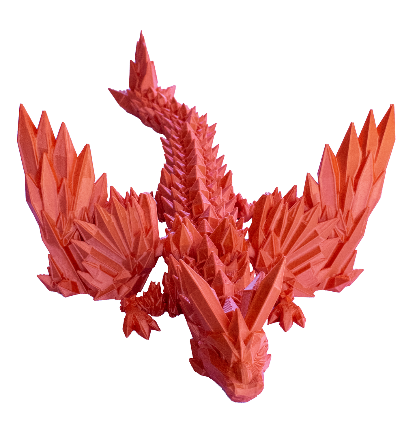 Crystal Dragon With Wings