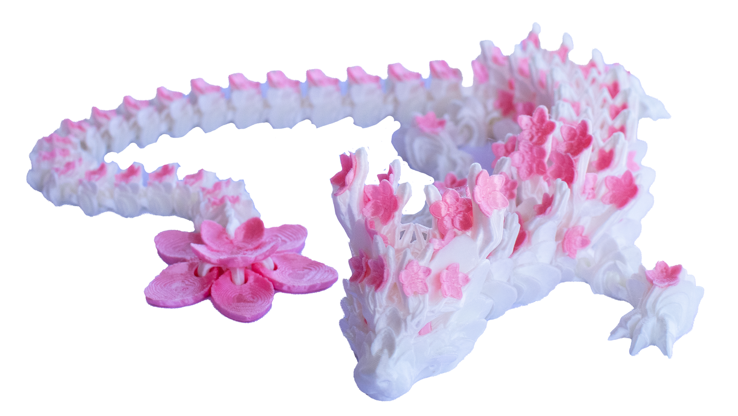 3D Printed Cherry Blossom Dragon