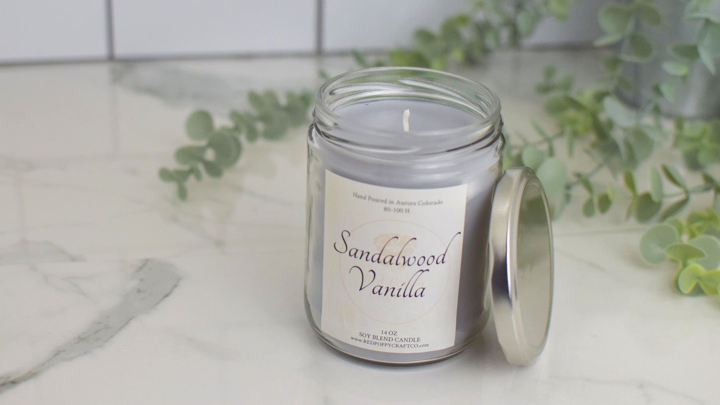 Sandalwood Vanilla Candle