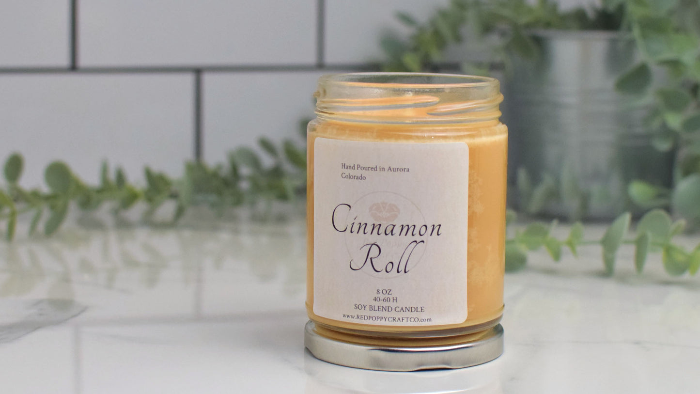 Cinnamon Roll Candle