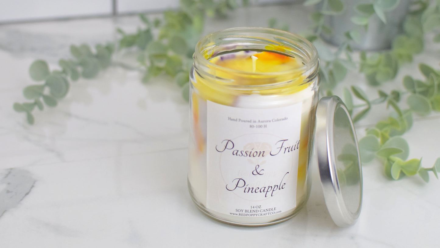 Passion Fruit and Pineapple Candle