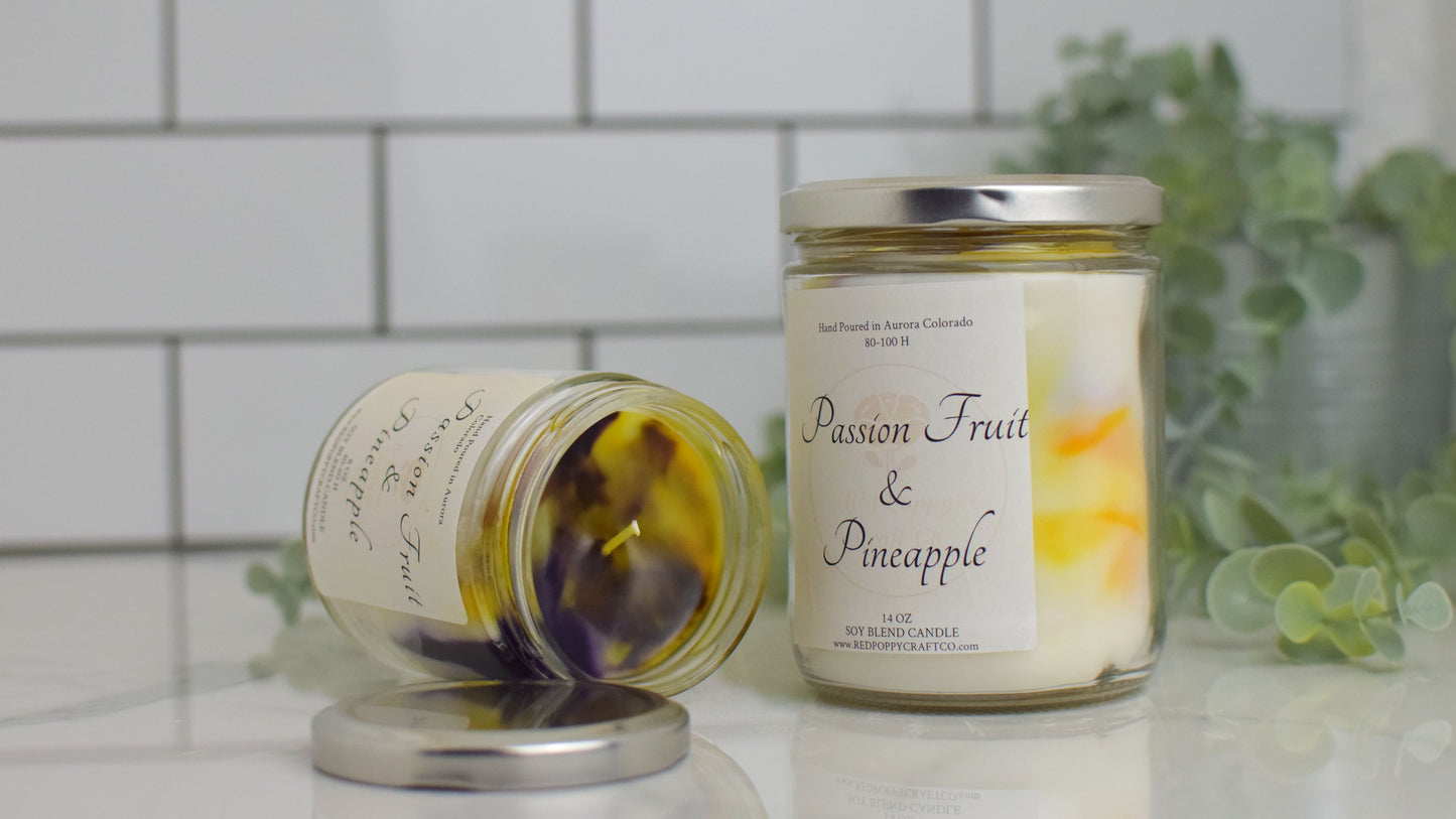 Passion Fruit and Pineapple Candle